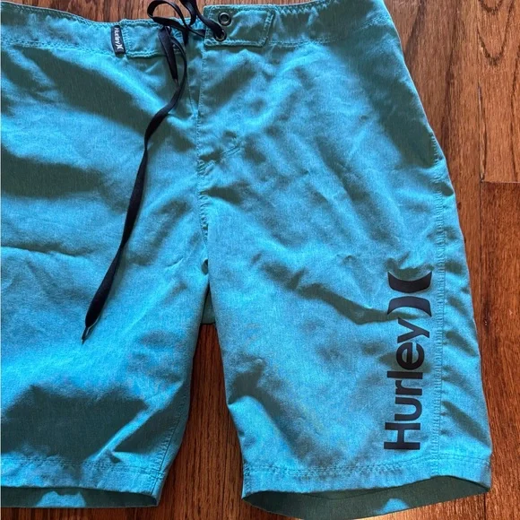 Hurley Men's Blue Board / Swim Shorts - Picture 2 of 4